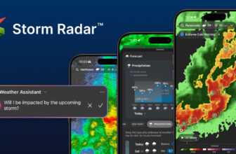 The new Storm Radar app is a treasure trove of data for weather nerds