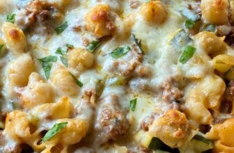 ITALIAN ZUCCHINI PASTA CASSEROLE – The Southern Lady Cooks