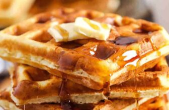Fluffy Homemade Waffles